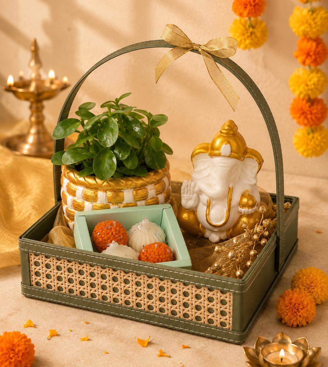 Candle Ganpati Hamper