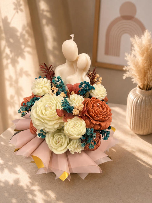 Couple candle Bouquet