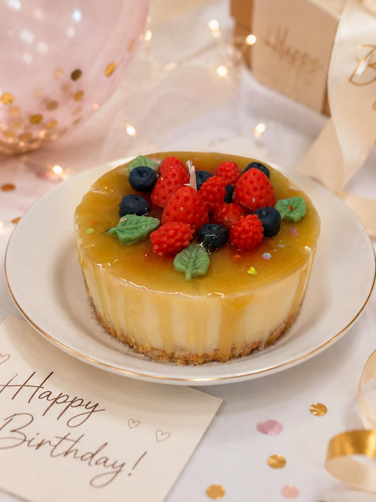Cheesecake Candle